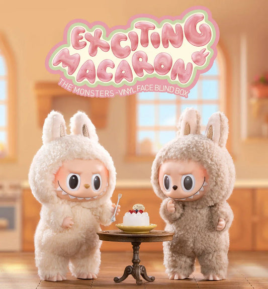 THE POPS MART Choose Your own Labubu (Opened Box)-THE MONSTERS - Exciting Macaron Vinyl Plush